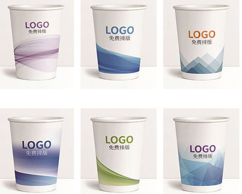 لیوان کاغذی یکبار مصرف 10oz 260 + 18pe ، لیوان های یکبار مصرف دیواری یکبار مصرف PLA