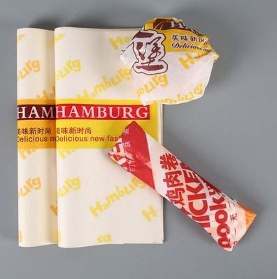 کاغذ موم همبرگر پخت 38 گرم / 45 گرم کاغذ بسته بندی توپ برنج تایوان