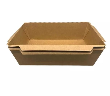 جعبه پلاستیکی سوشی کاغذی مقوایی کرافت برای بسته بندی ظروف سوشی غذا