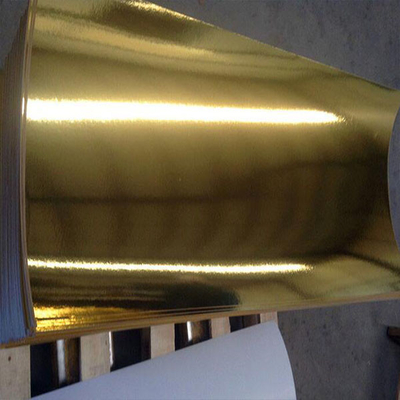 250GSM کارت کارت هنری 50*70 سانتی متر کاغذ آینه کارت کاغذ سفارشی ضخامت و اندازه ورق فلزی نقره / طلا
