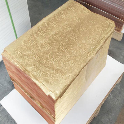 250GSM کارت کارت هنری 50*70 سانتی متر کاغذ آینه کارت کاغذ سفارشی ضخامت و اندازه ورق فلزی نقره / طلا
