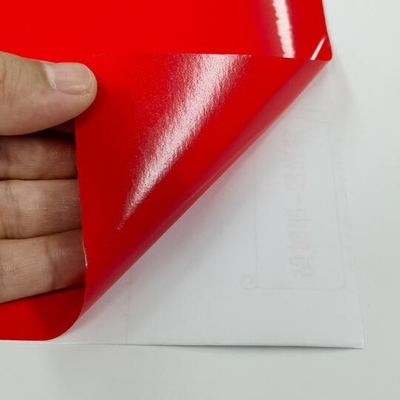 رول فیلم خود چسبنده PVC، برچسب دیواری ضد آب برای بدن خودرو و تزئین خودرو