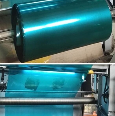 فیلمی پیچیدگی PVC شفاف، فیلم رنگین کمان برای بسته بندی آب نبات، فیلم پیچیدگی آب نبات بسته بندی آب نبات