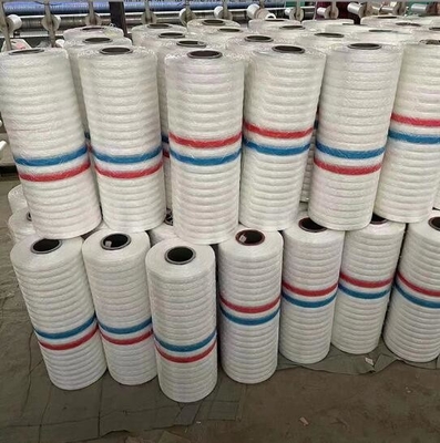 سیلاژ بال ها شبکه پوشش برای مزرعه کشاورزی پلاستیک HDPE شبکه بسته بندی علف با کیفیت بالا
