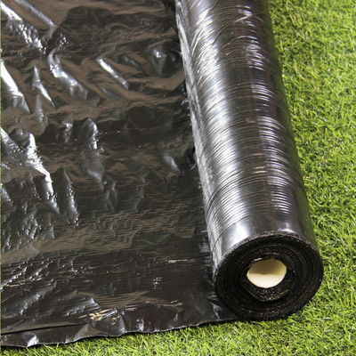 رنگ نقره ای سیاه 25um/30um/35um UV Mulch Film پلاستیکی برای کشاورزی