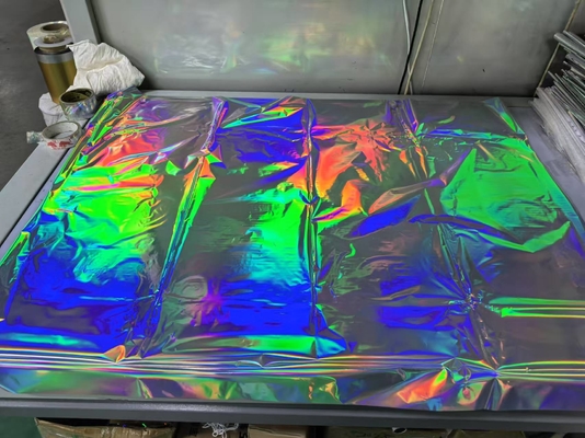 18um Holographic Bopp Color Glitter Film، فیلمی BOPP برای بسته بندی دارو