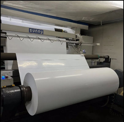 پوشش اولیه Matt White Pet Film برای برچسب های چسبنده الکترونیکی