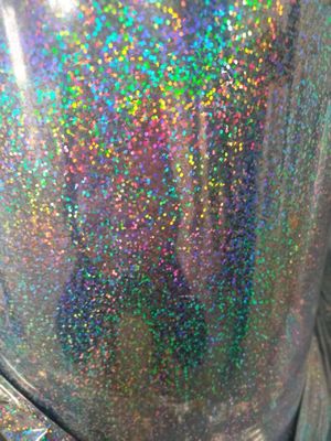 12mic PET/17mic bopp پوشش اولیه فلزی هولوگرافیک استفاده شده برای چاپ UV