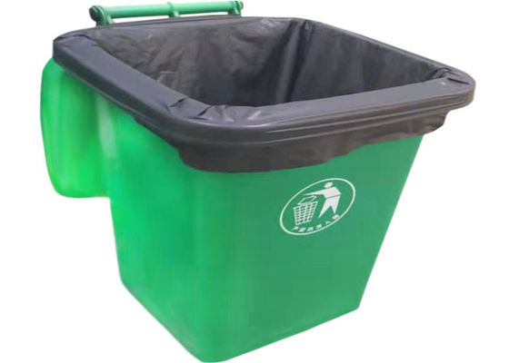 زباله های سیاه و سفید 80X105cm کیسه های یکبار مصرف زیست تخریب پذیر