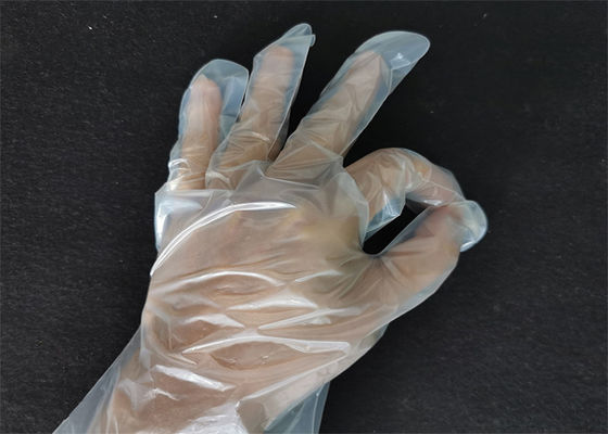 دستکشهای یکبار مصرف قابل تجزیه زیست شکن قابل شفاف و تنفس سازگار با محیط زیست
