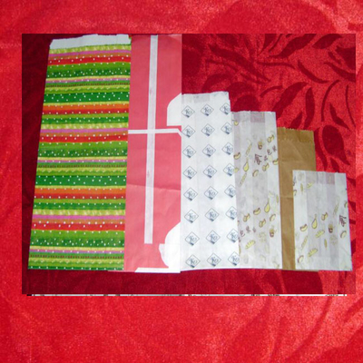 کاغذ پوشش داده شده روی رول برای کیسه کاغذی غذای اسنک با چاپ سفارشی