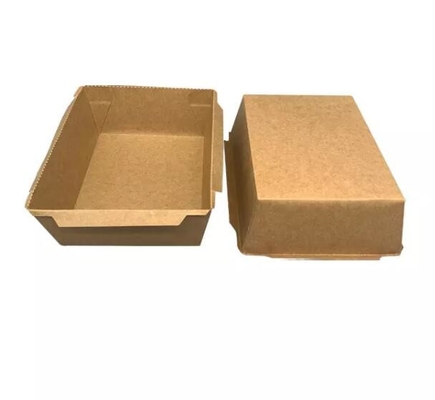جعبه بسته بندی سوشی کاغذی یکبار مصرف 500 میلی لیتری 900 میلی لیتری 900 میلی لیتری 1200 میلی لیتری با درب شفاف
