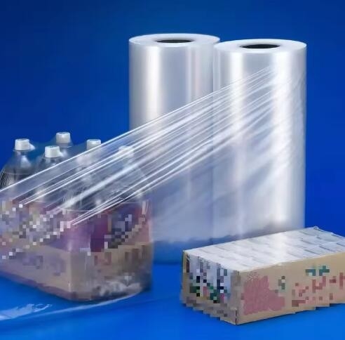 فیلمی کوچک کننده حرارتی بیوتراژابال رول PE فیلمی کوچک کننده کششی برای بطری شیشه ای آبجو آب آشامیدنی آب آشامیدنی